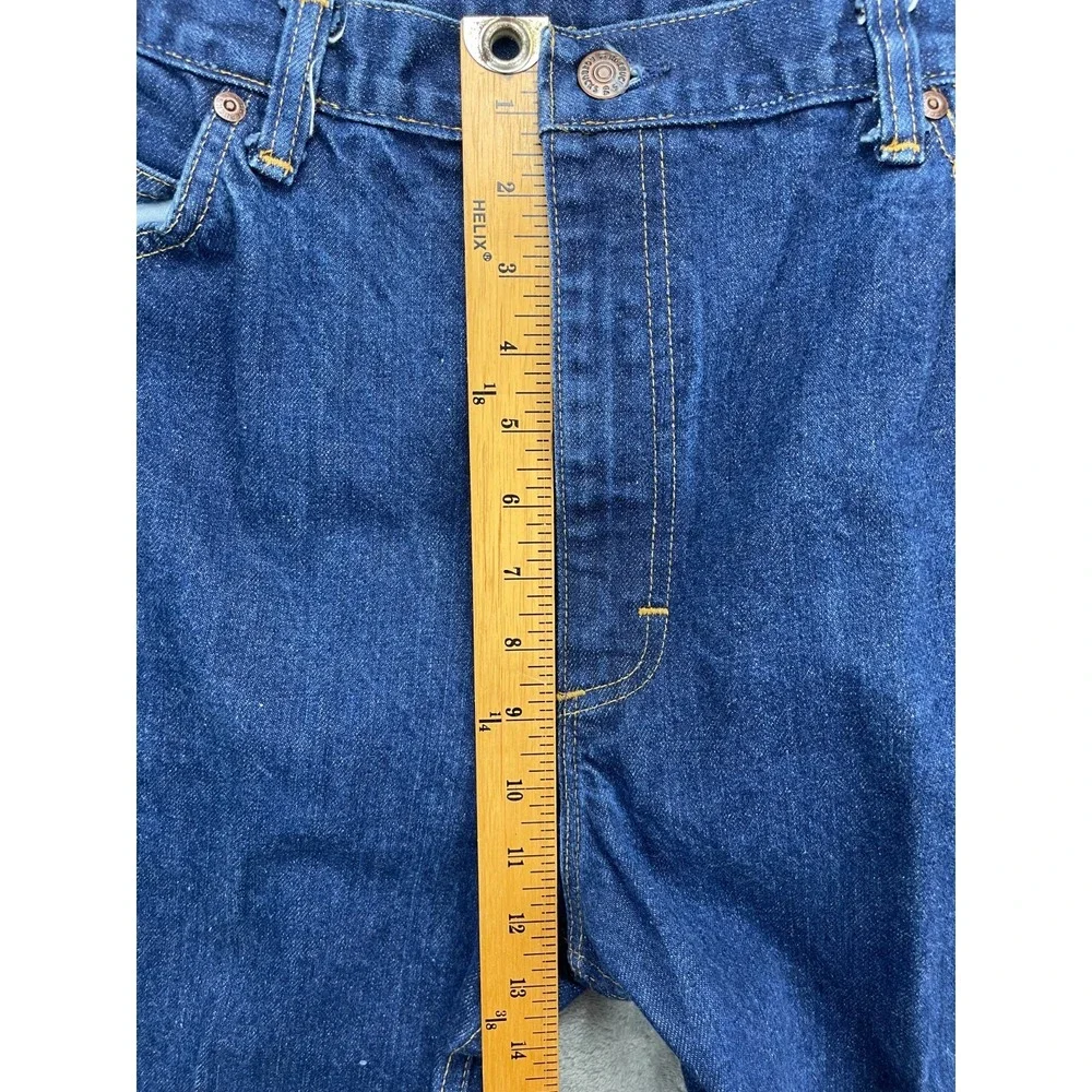 Roebucks Men's Denim Jeans 36x32 (Real 32x31) Indigo‎ Blue Western